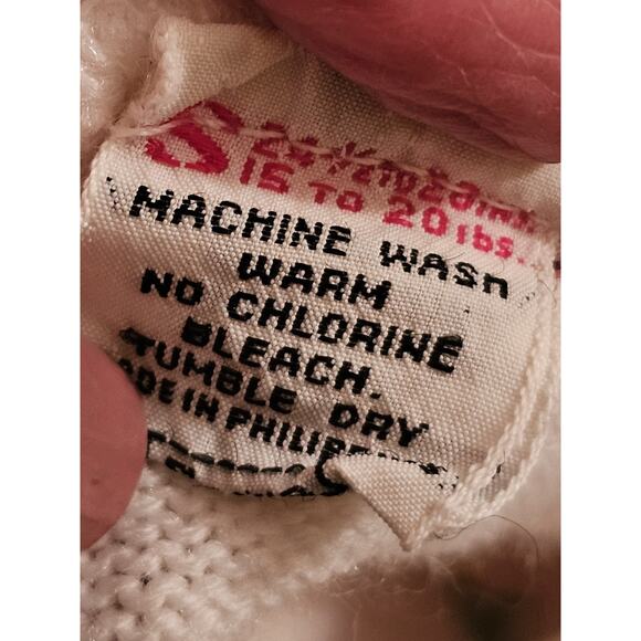 Toddler Girls Sweater Hoodie Zipper Front By Winnie The Pooh White Red Ruffles - Picture 7 of 8